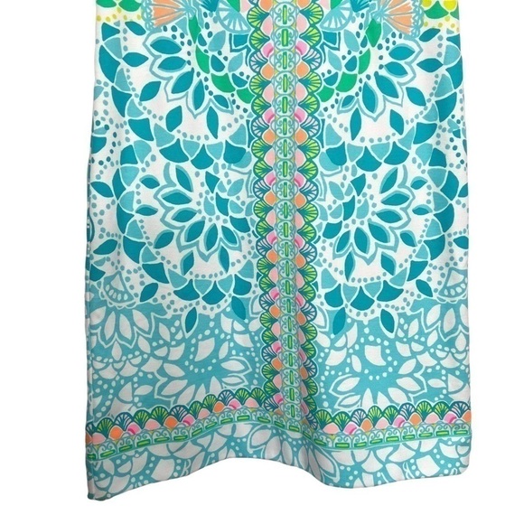 Lilly Pulitzer Sigrid Shift Dress Multi Caribbean Citrus Engineered Size 0 NWT - Picture 10 of 12